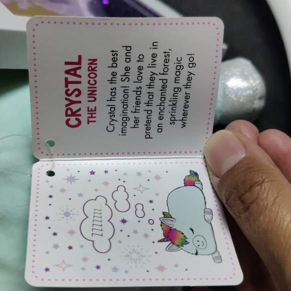 Squishmallows for Justice Crystal the Unicorn New - Picture 3 of 6